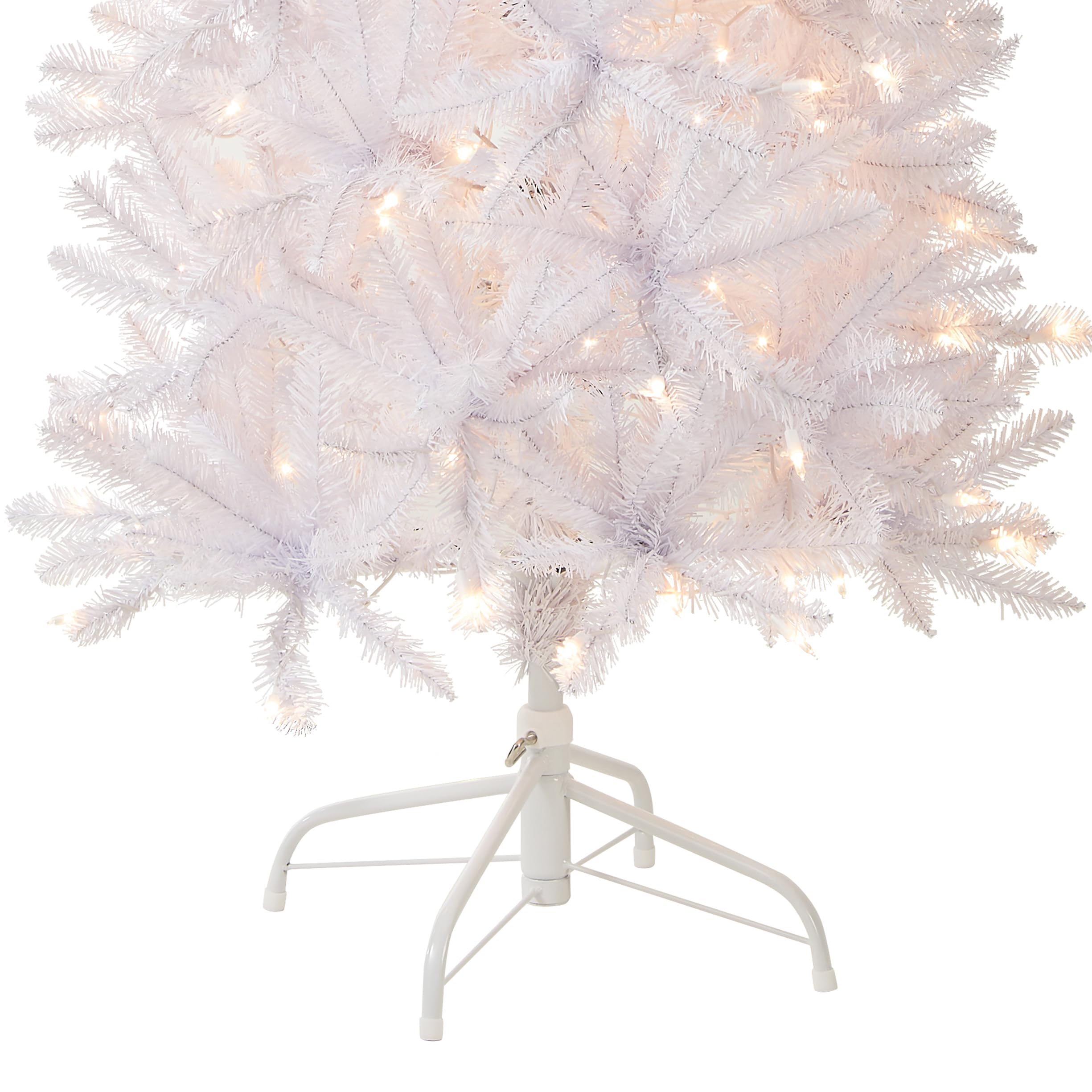Amazon.com: National Tree Company 7 ft Pre-Lit Kingswood Fir Slim